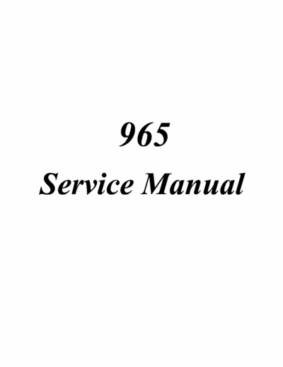 Proview AY965 Proview AY965 19" LCD Service Manual (Mag Innovision)  200-100-765C (MV7-C2)